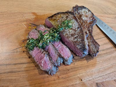 Argentinian Steak and Chimichurri